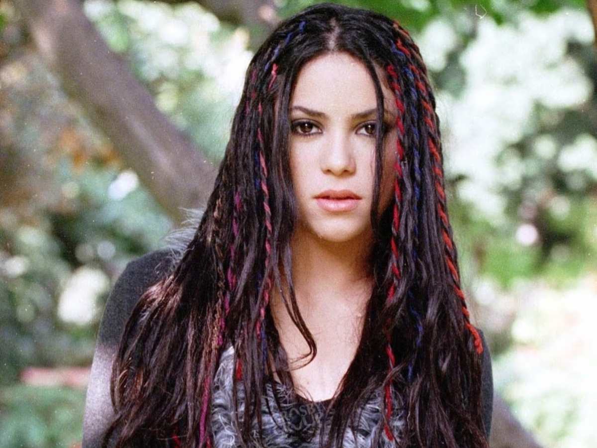 Shakira durante la entrevista realizada en 1998 para el programa “Domingo para Todos”