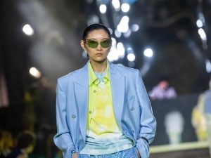 Creaciones de la colección Primavera/Verano 2026 del diseñador francés Charaf Tajer.