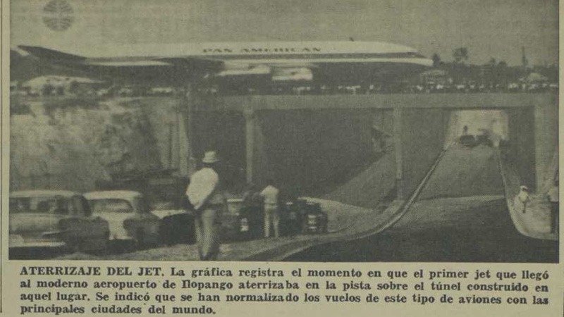 El Boeing 707-321B de Pan American Airways marcó el inicio de la aviación moderna en el país.