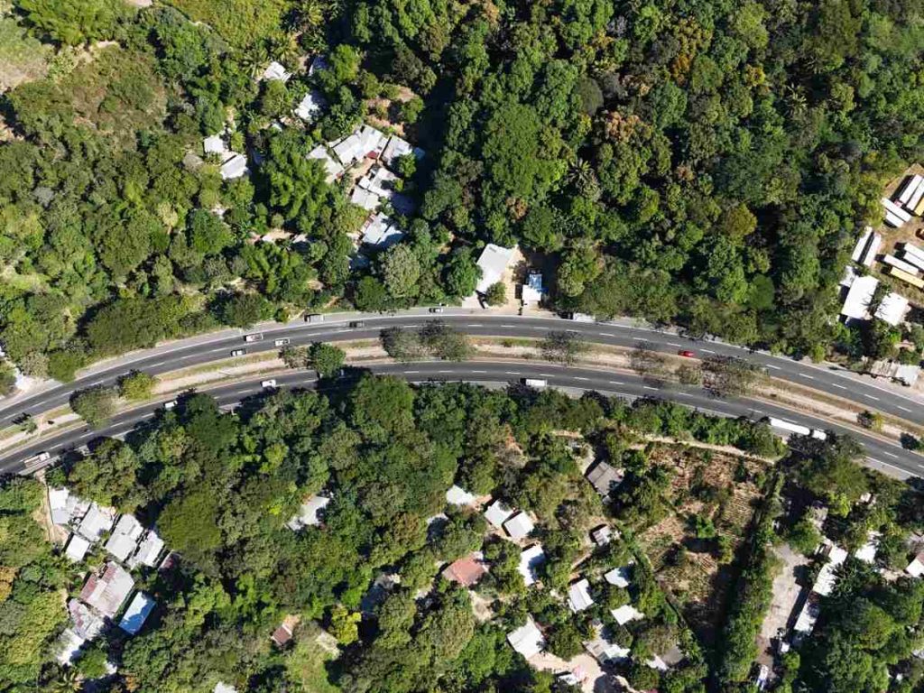 Vistas con dron| Esta será la zona por donde pasará el bypass de Apopa