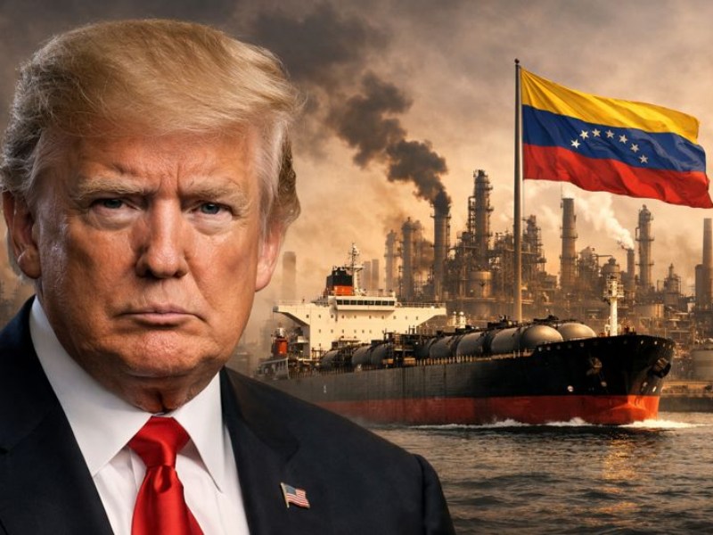 Trump dice que Venezuela le quitó derechos petroleros a Estados Unidos y afirma que los quiere de vuelta