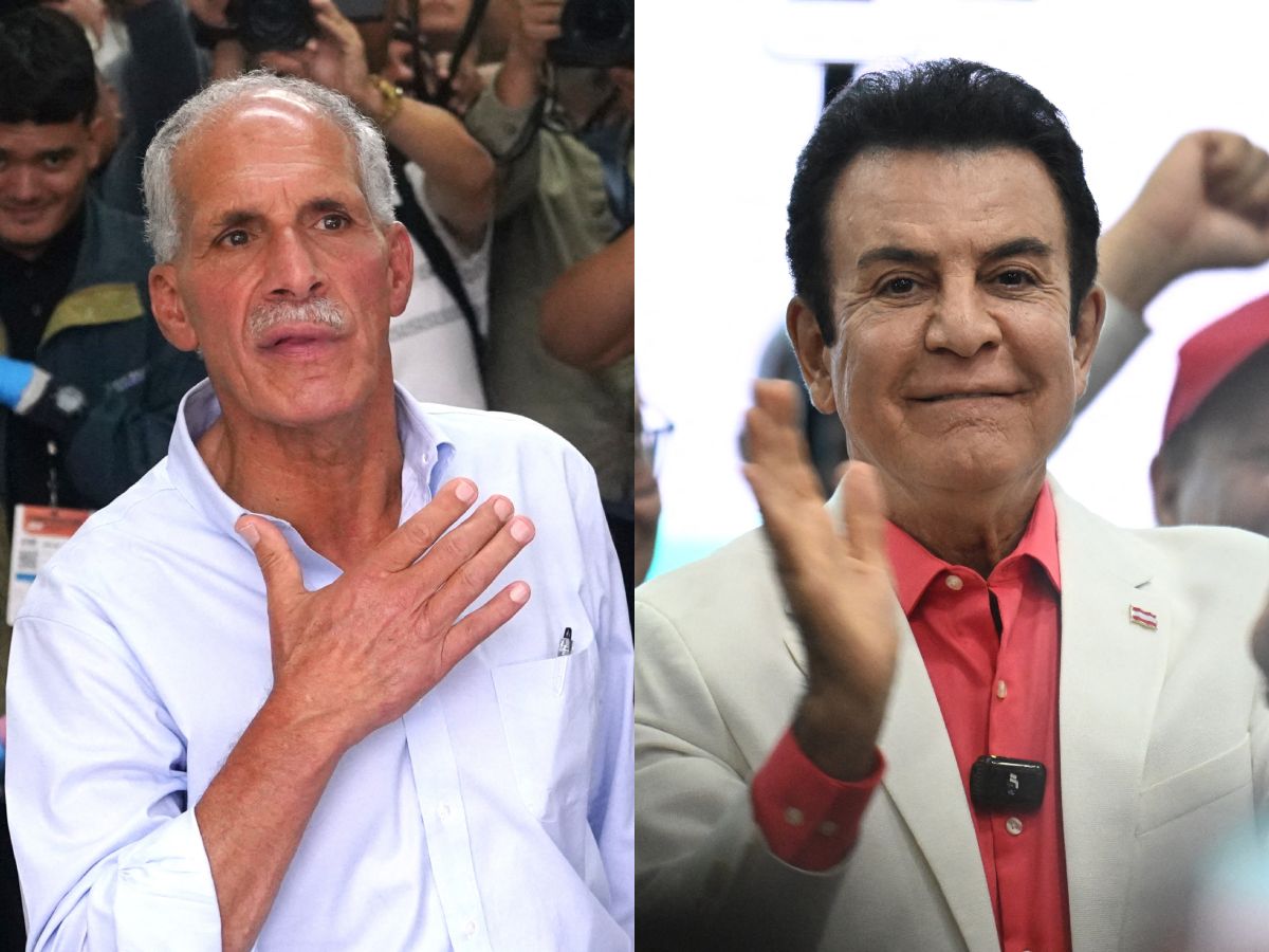 Asfura y Nasralla, los dos aspirantes de derecha, siguen de cerca los resultados preliminares divulgados por el CNE.