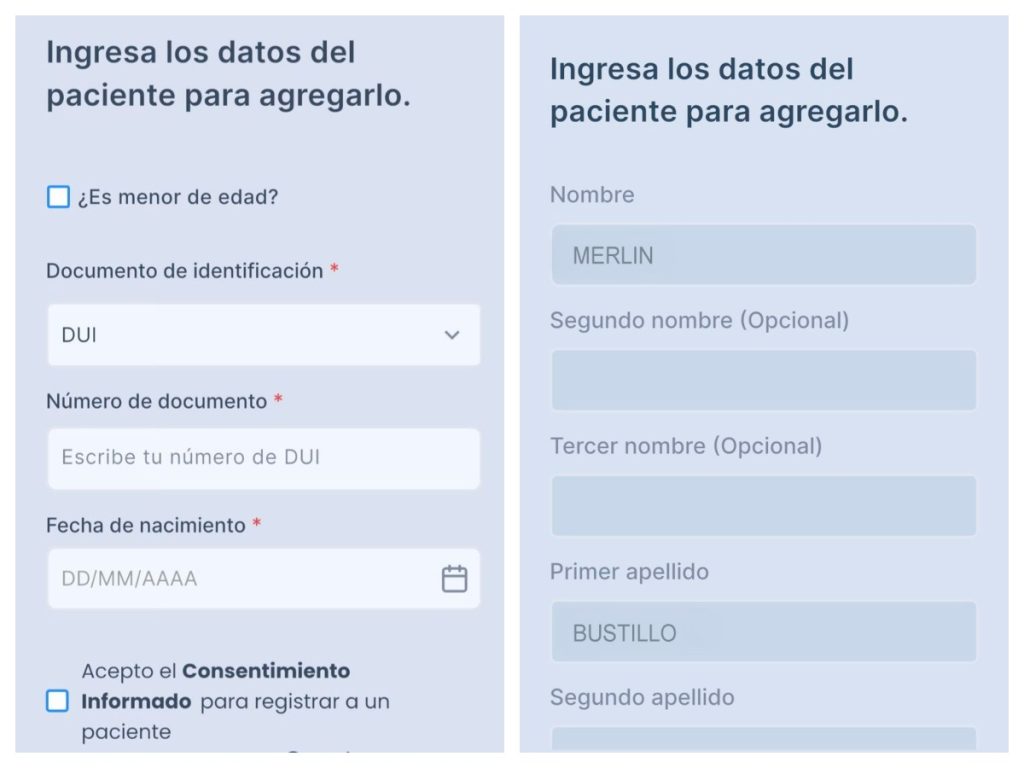 En esta imagen te mostramos las pantallas de los pasos 3 y 4