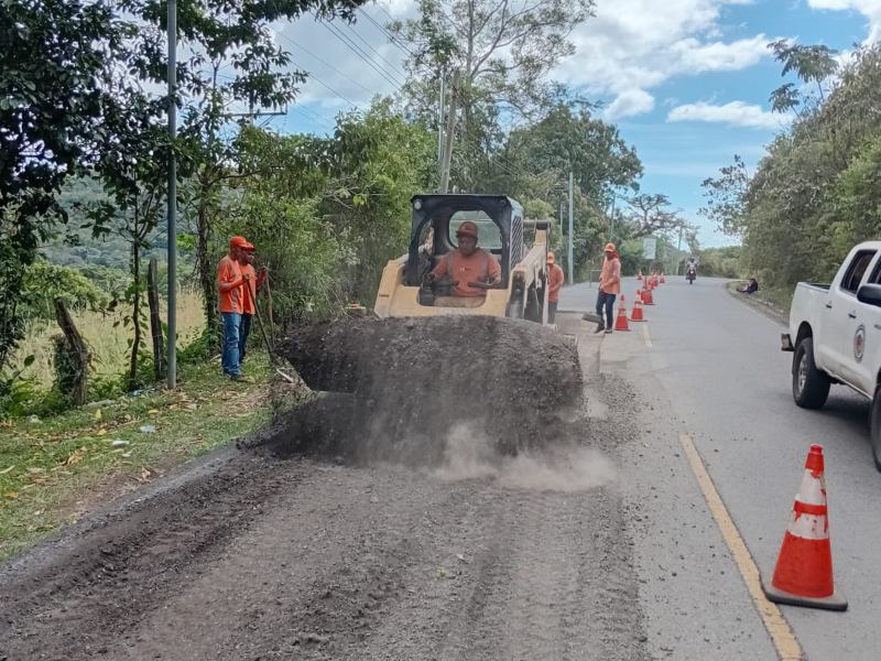 Reparación de calles.