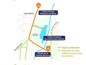 FOVIAL anuncia paso restringido en calle Modelo, San Jacinto, del 22 al 26 de diciembre