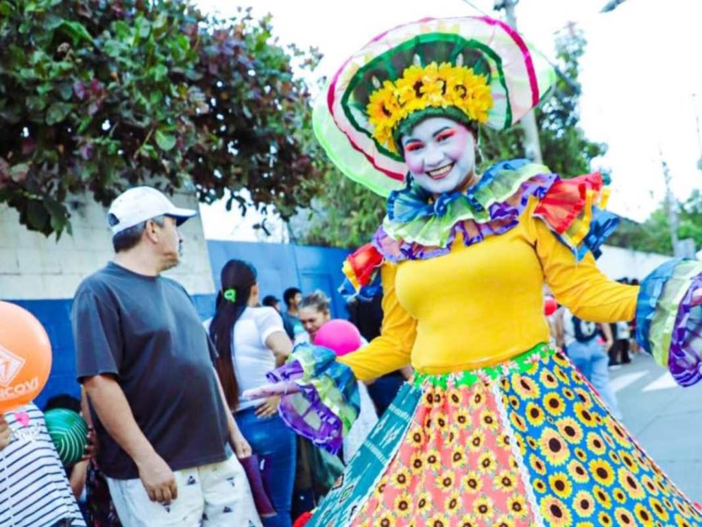 Parque Central de Antiguo Cuscatlán Fiestas Patronales