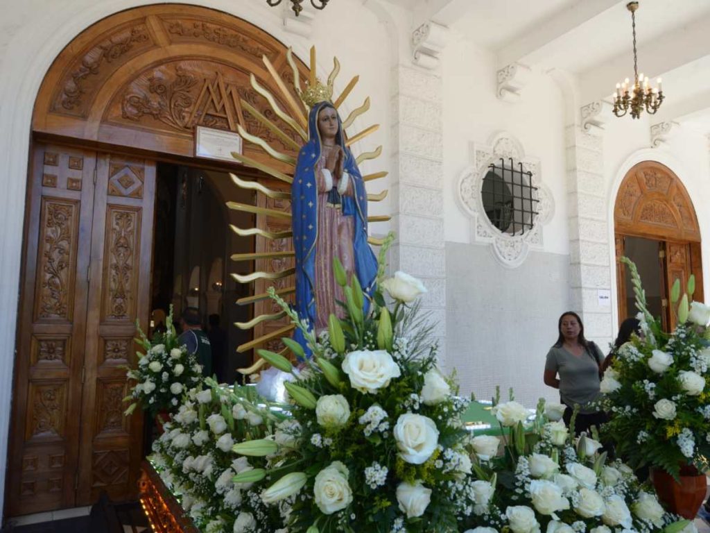 La Basílica Nuestra Señora de Guadalupe se convierte en uno de los principales puntos de peregrinación del país durante esta festividad.
