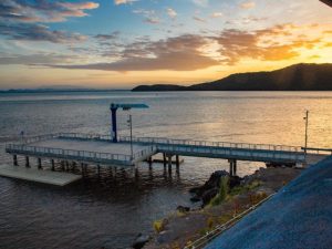Vista al Golfo de Fonseca desde el sendero costero de Punta Chiquirín.