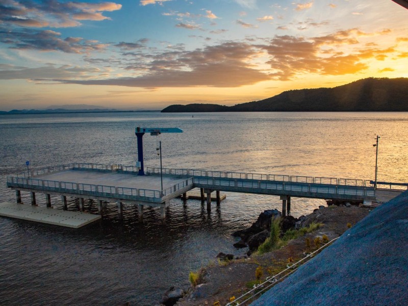 Vista al Golfo de Fonseca desde el sendero costero de Punta Chiquirín.