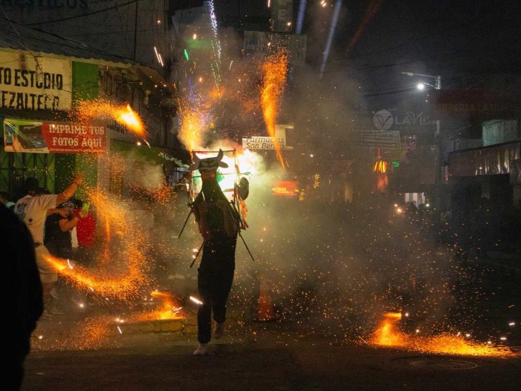 Quema de toritos pintos Quezaltepeque