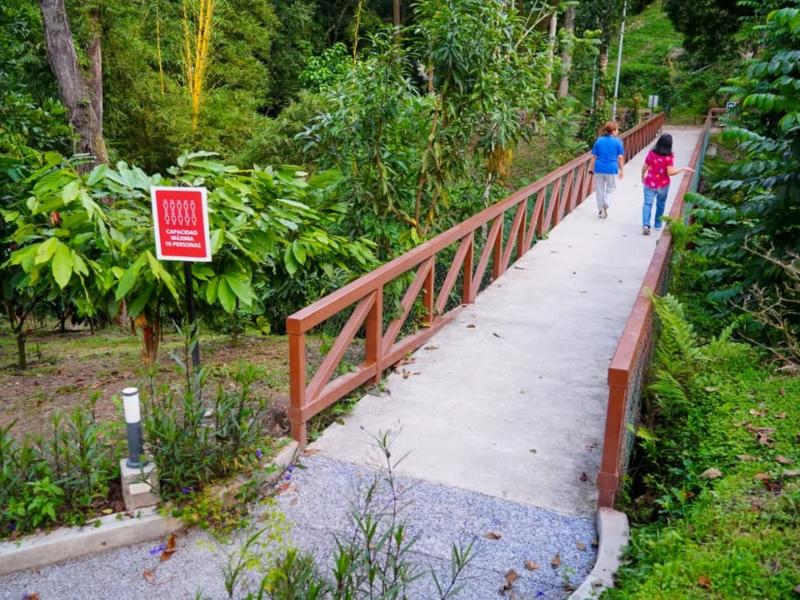 Cada rincón del parque invita a caminar, explorar o simplemente sentarse a contemplar.