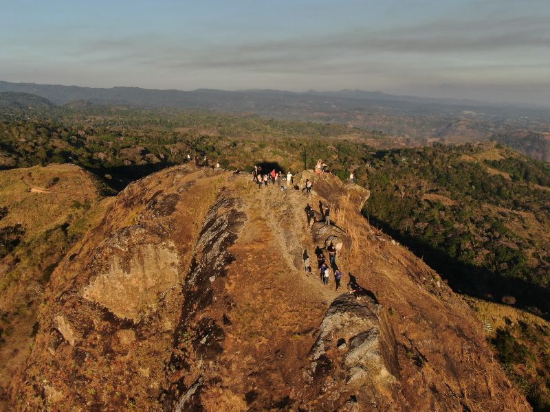 Este destino ofrece una vista panorámica de 360 grados en plena naturaleza.