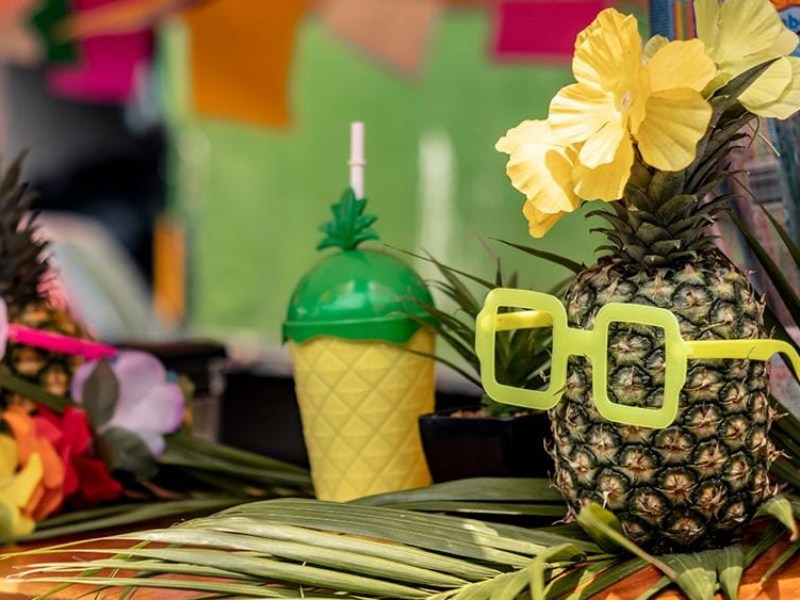 El Festival de la Piña de Verano reúne a miles de visitantes cada diciembre en Santa María Ostuma.