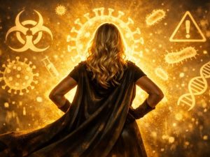 Hay personas que poseen un sistema inmunológico por encima de la media, que le protege contra enfermedades. / Imagen generada con IA