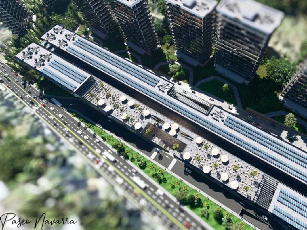 Paseo Navarra y el complejo habitacional Navarra 503 fueron presentados como parte de un proyecto de desarrollo mixto sobre la autopista a Comalapa, con una inversión conjunta de $65 millones. Foto/ Cortesía