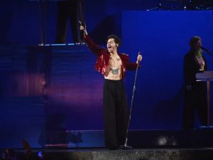 El cantante británico Harry Styles.