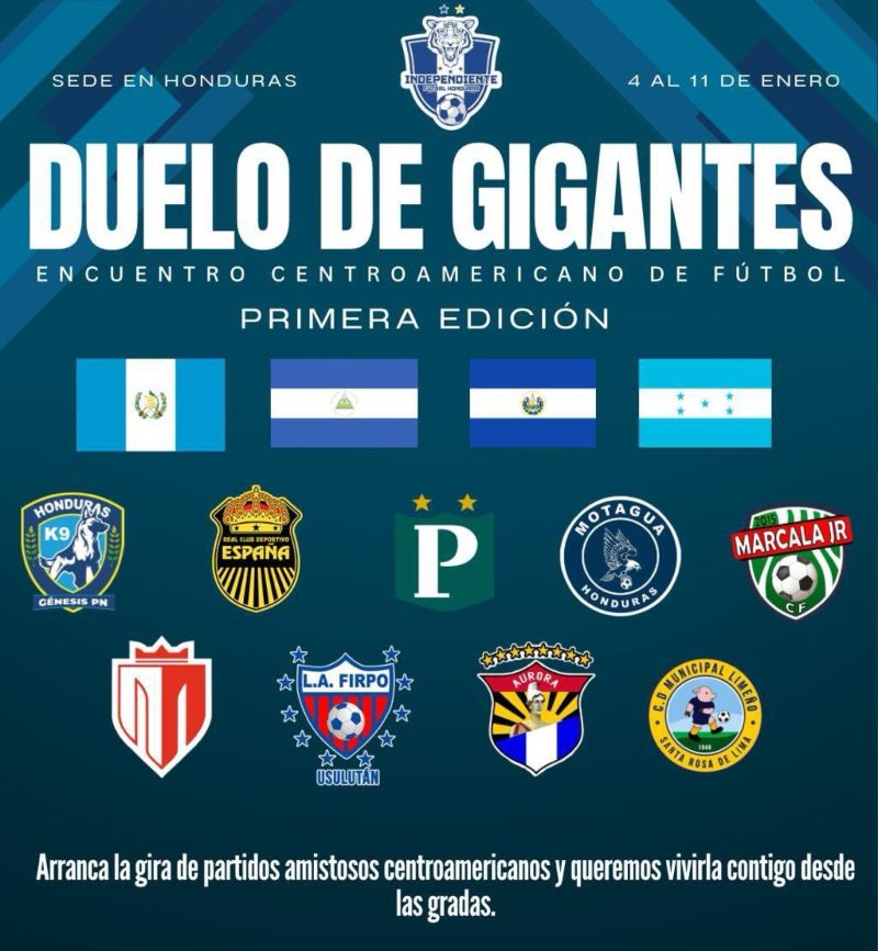 Afiche del Duelo de Gigantes que ya circula en redes sociales. / Imagen cortesía