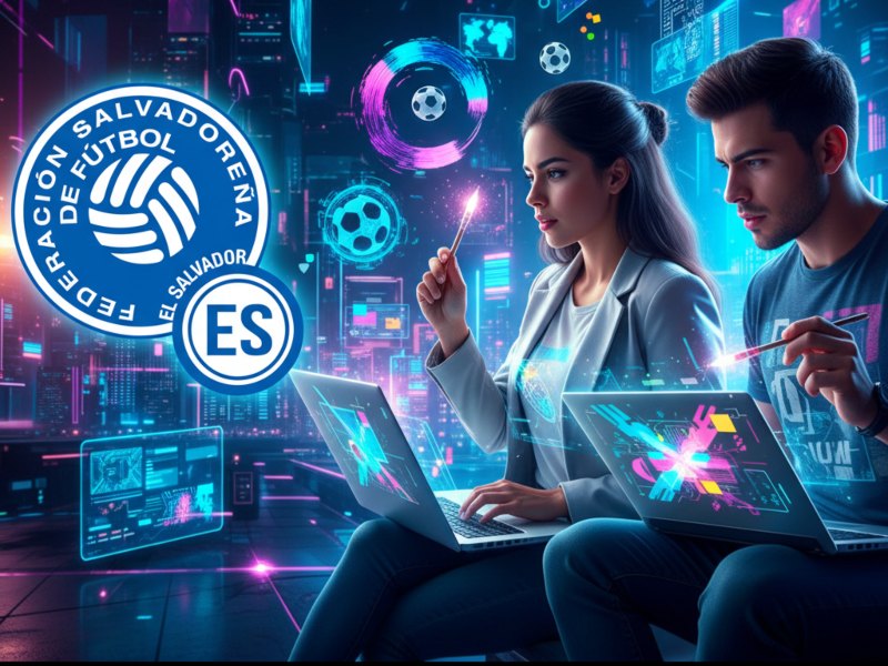 La FESFUT busca talentos creativos para que participen en un concurso, para generar un nuevo logo de la federación. / Imagen generada con IA