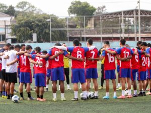Entrenamiento de Luis Ángel Firpo durante su pretemporada en Honduras, hacia el Clausura 2026. / Foto X de Firpo