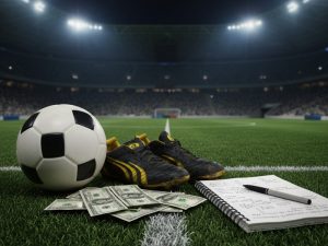 Está muy movido el mercado de piernas hacia el próximo torneo del fútbol salvadoreño en Primera División. / Imagen generada con IA