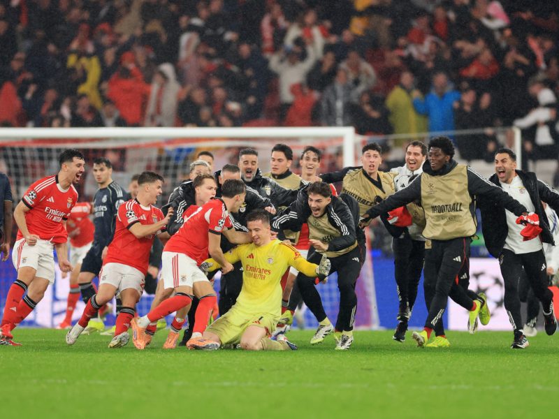 El Benfica celebró una victoria clave frente al Real Madrid que cambió el mapa de la Champions.