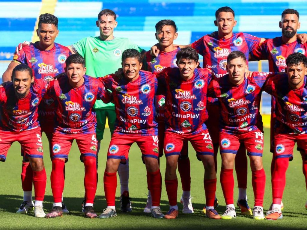 El cuadro de Cacahuatique contra Zacatecoluca. Foto FB Cacahuatique