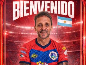 Ángel “Nino” Piazzi es el nuevo técnico del Cacahuatique. Foto FB Cacahuatique