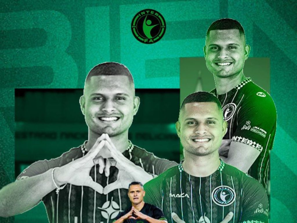 Emerson Mauricio llega al Inter FA. Foto X Inter FA