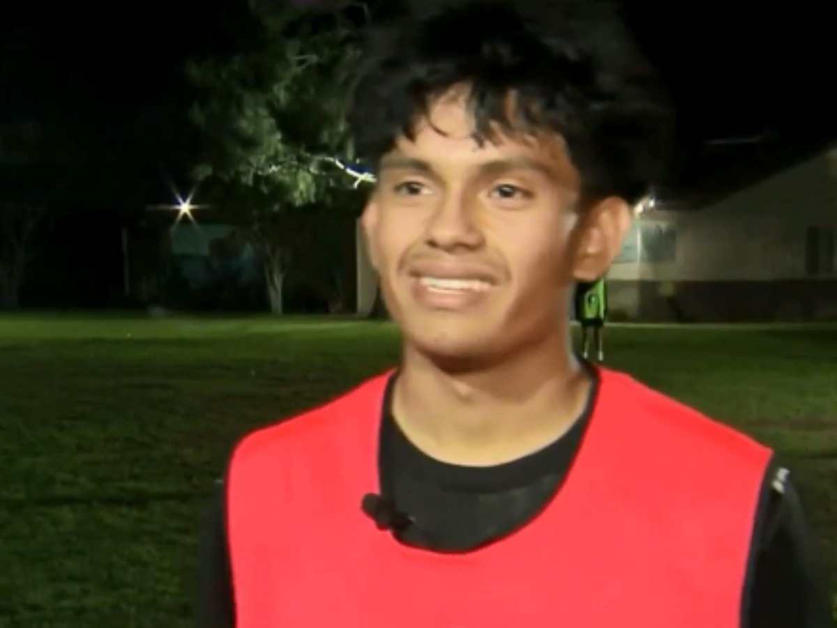 Jordan Cabrera sueña con jugar en la Selecta Sub-20. Foto Captura de pantalla