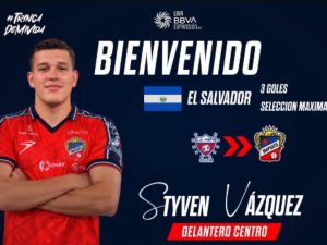 Styven Vásquez es presentado como nuevo refuerzo del Irapuato de México
