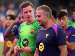 Hansi Flick confirma que Ter Stegen dejará el Barcelona para jugar en el Girona