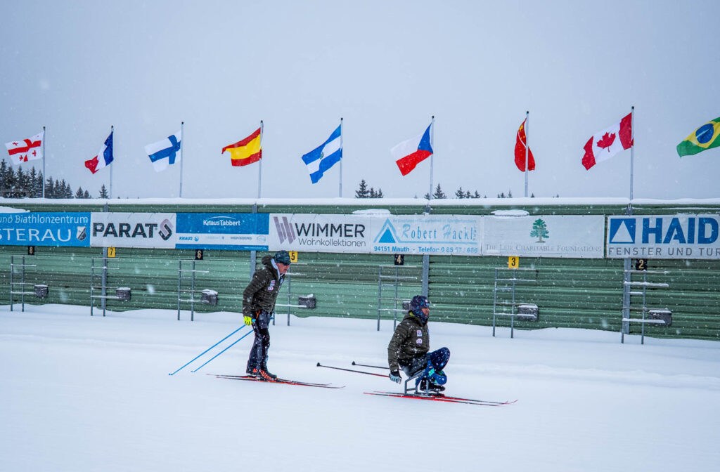 Chávez aseguró su boleto a los Juegos Paralímpicos de Invierno tras subir al podio en una prueba internacional de 5 kilómetros.