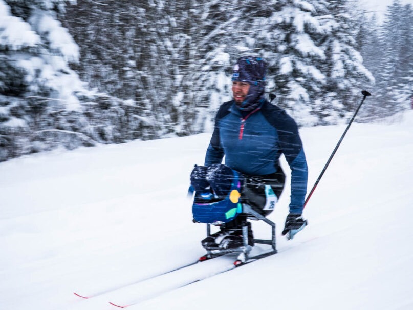 David Chávez hace historia: será el primer salvadoreño en los Juegos Paralímpicos de Invierno