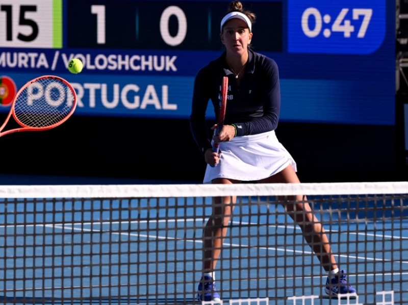 La tenista brasileña Luisa Stefani, quien hace dupla con el salvadoreño Marcelo Arévalo en el Australian Open 2026. / Foto Archivo