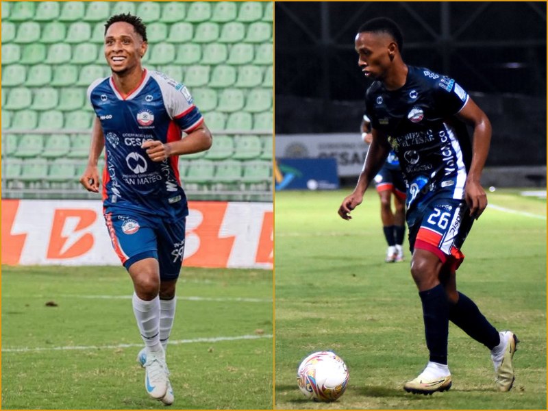 Mayer Gil sigue siendo jugador del Alianza de Valledupar (fotos arriba), pero llega a préstamo al Deportivo Pasto. / Fotos cortesía