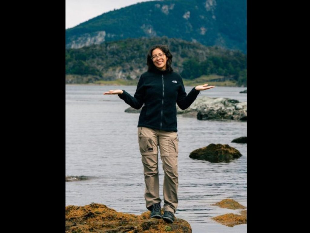 La nacional Juárez, en una travesía en La Patagonia, Argentina, en el año 2024. Una experiencia inolvidable. Foto: Cortesía Brenda Juárez