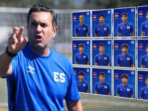 Víctor Pastora tiene una preselección con 31 jugadores, de los que elegirá 21 para viajar al Premundial de Concacaf, en Guatemala, en febrero de 2026. / Imagen generada con IA, fotos cortesía FESFUT