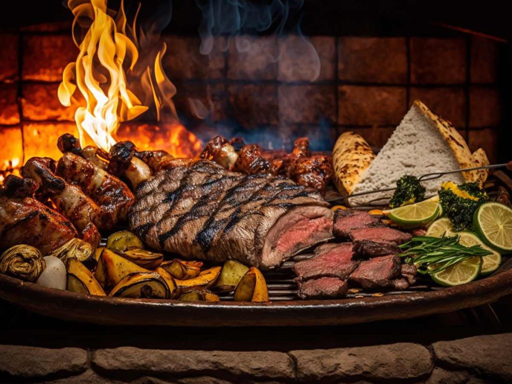 Carnes al punto, brasas encendidas y acompañamientos clásicos: la parrillada sigue siendo uno de los placeres gastronómicos favoritos en San Salvador.