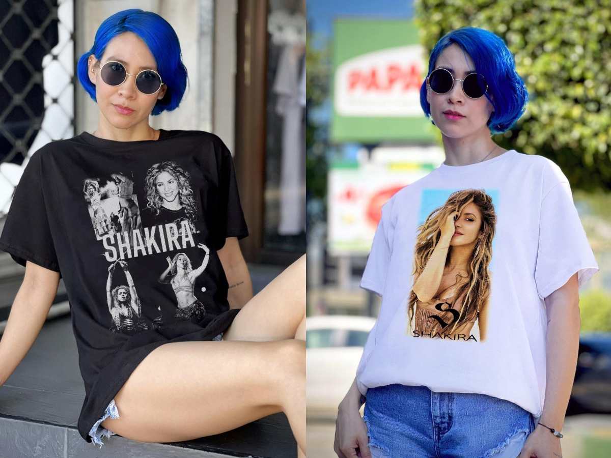 ¿Buscás camiseta para el concierto de Shakira? Estas son las opciones, precios y diseños en El Salvador