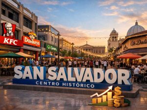 Más de 40 nuevos comercios impulsaron la revitalización del Centro Histórico de San Salvador en 2025
