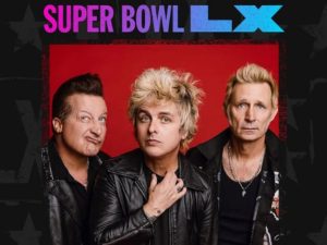 Green Day abrirá el Super Bowl LX con un show especial