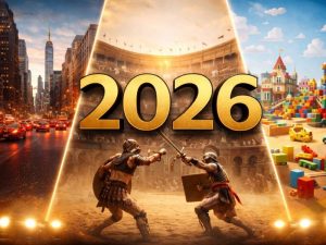 Grandes producciones marcarán la agenda cinematográfica en este naciente 2026. / Imagen generada con IA