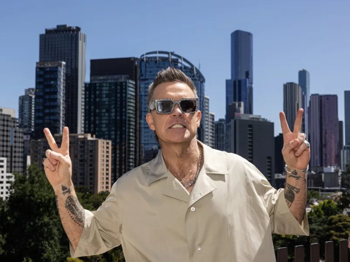 El cantante Robbie Williams. EFE/EPA/Diego Fedele