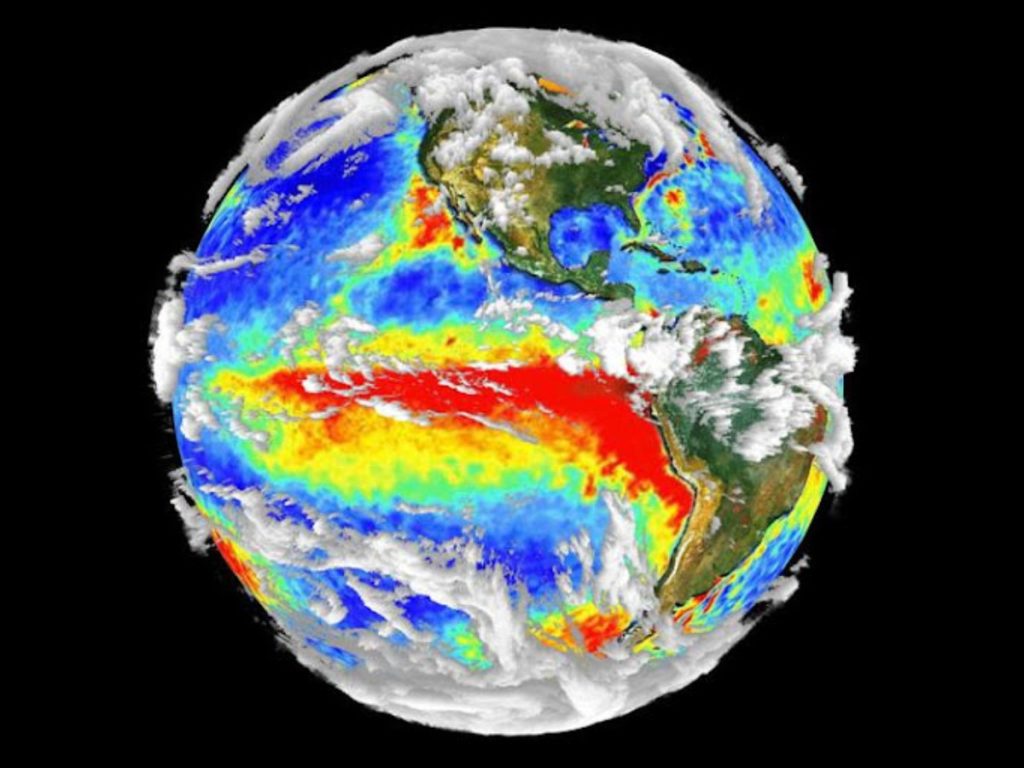 El fenómeno de El Niño, cuando está activo, eleva la temperatura global y podría convertir a 2026 en uno de los años más calurosos jamás registrados, según expertos. Fotografía/ cortesía