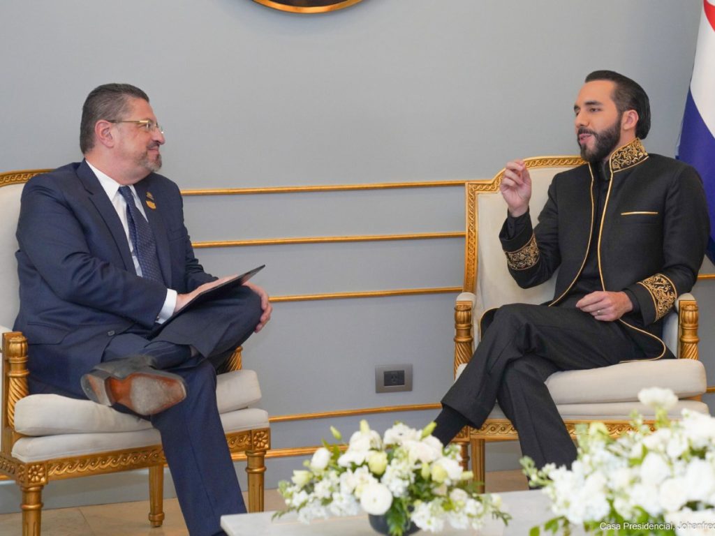 La seguridad se ha convertido en el eje del debate electoral, con referencias al plan antipandillas impulsado por Bukele. Fotografía/ Secretaria de Prensa de El Salvador