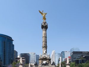 Sismo en Ciudad de México sacude el Ángel de la Independencia. Fotografía/ Wikipedia