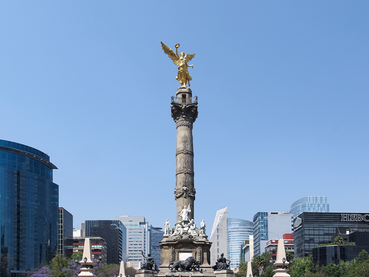 Sismo en Ciudad de México sacude el Ángel de la Independencia. Fotografía/ Wikipedia