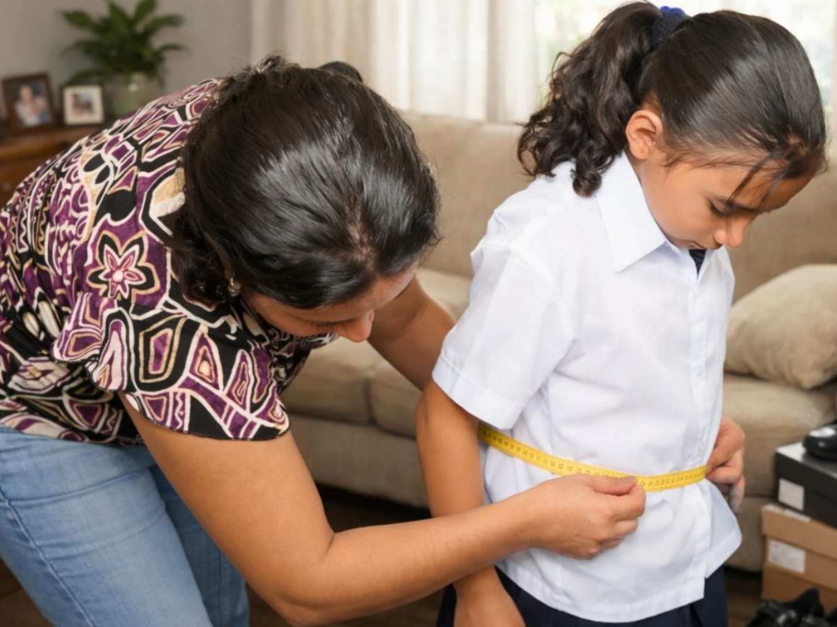 La toma de tallas de uniformes y zapatos del paquete escolar 2026 se realiza mediante un formulario digital que es llenado por docentes con base en la información proporcionada por las familias.