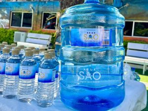 Agua SAO: así es la nueva marca de agua municipal presentada en Santa Ana Oeste