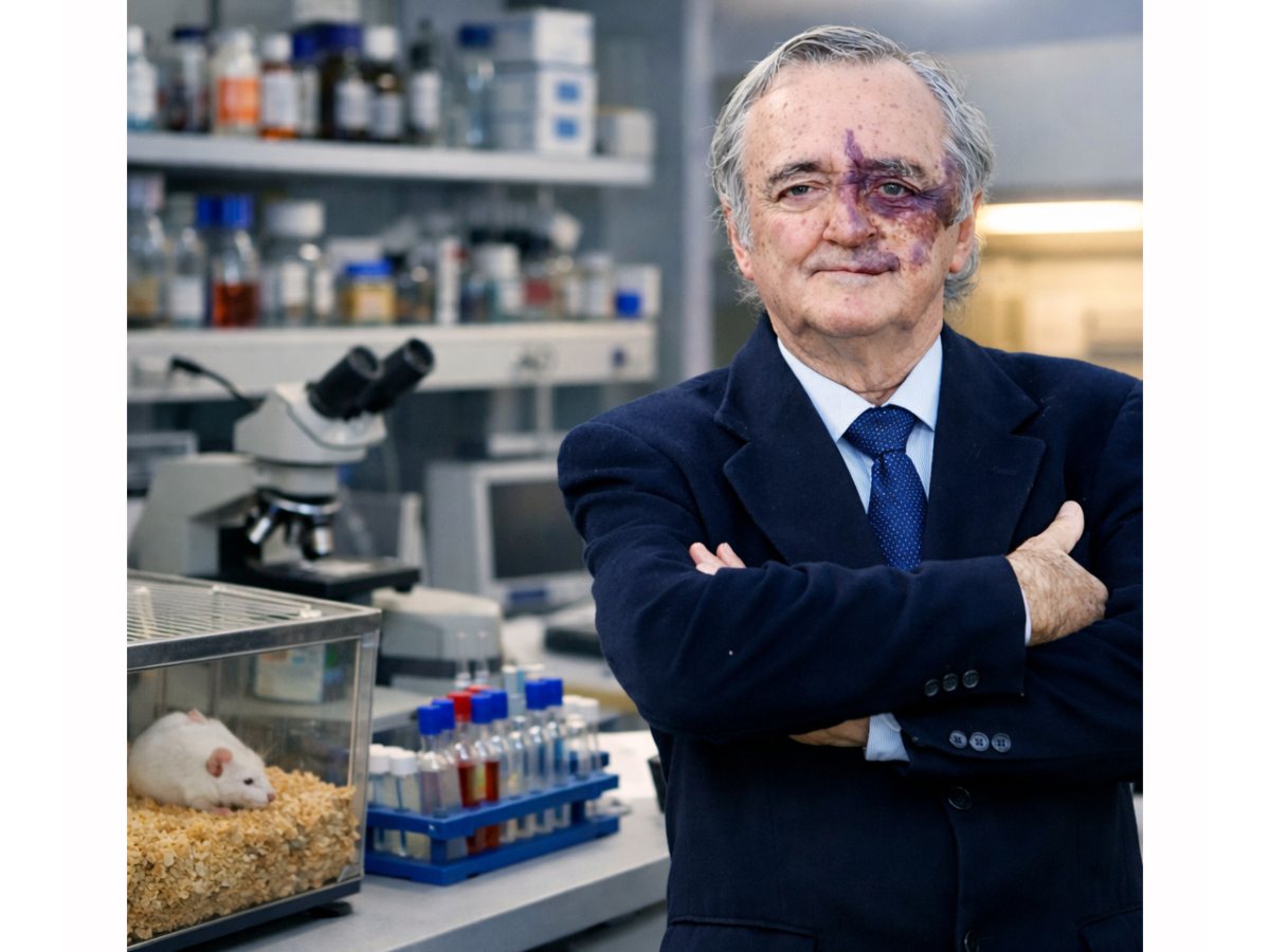 Mariano Barbacid elimina cáncer de páncreas en animales con triple terapia. Imagen generada con IA